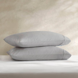English Elm 4-Piece Cal King Sateen Sheet Set - Luxurious 100% Egyptian Cotton In Elegant Gray For Ultimate Comfort B035P381326