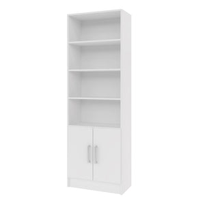 Manhattan Comfort Catarina Mid-Century Modern Cabinet/ Bookcase White 29AMC6