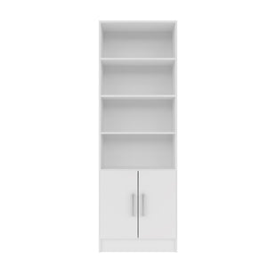 Manhattan Comfort Catarina Mid-Century Modern Cabinet/ Bookcase White 29AMC6
