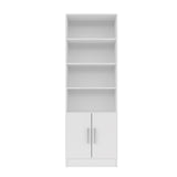 Manhattan Comfort Catarina Mid-Century Modern Cabinet/ Bookcase White 29AMC6