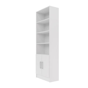 Manhattan Comfort Catarina Mid-Century Modern Cabinet/ Bookcase White 29AMC6