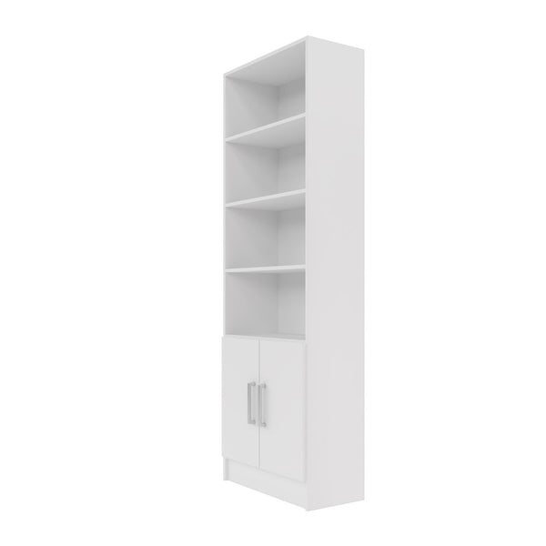 Manhattan Comfort Catarina Mid-Century Modern Cabinet/ Bookcase White 29AMC6