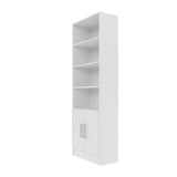 Manhattan Comfort Catarina Mid-Century Modern Cabinet/ Bookcase White 29AMC6