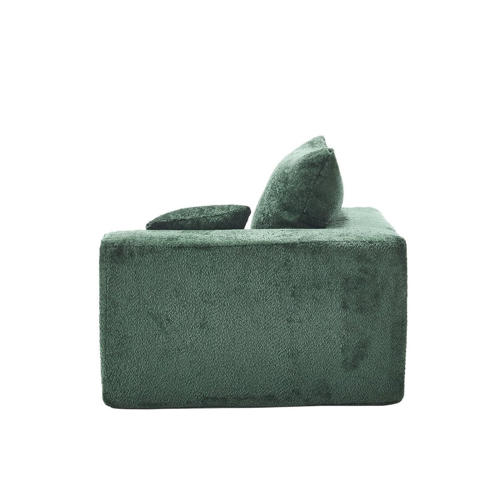 English Elm United Memory Foam 2-Seater Couch - Soft Chenille, No Assembly, Compact Design For Small Spaces W1568P222614-GIGA