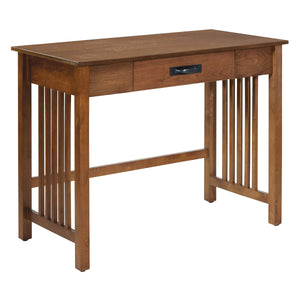 OSP Home Furnishings Sierra Writing Desk Ash Finish