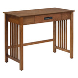 OSP Home Furnishings Sierra Writing Desk Ash Finish