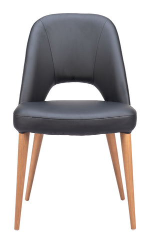 Leith Dining Chair - Set of 2 Black 110123 Zuo Modern