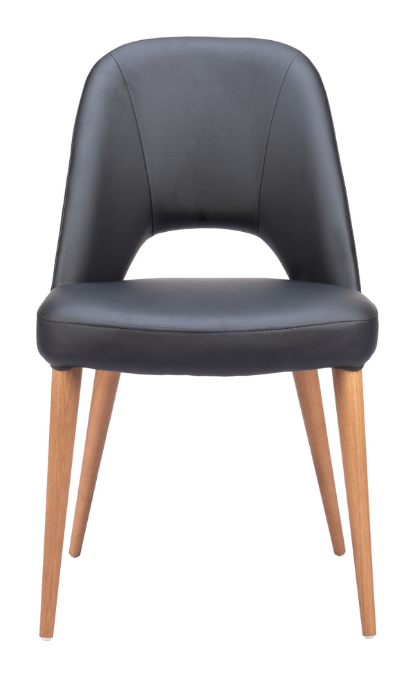 Leith Dining Chair - Set of 2 Black 110123 Zuo Modern