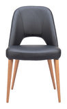 Leith Dining Chair - Set of 2 Black 110123 Zuo Modern