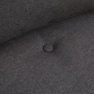 English Elm HOMCOM 2-in-1 Floor Sofa Bed with 5-Position Adjustable Backrest, Linen, Pillows, Space-Saving W2225P173931