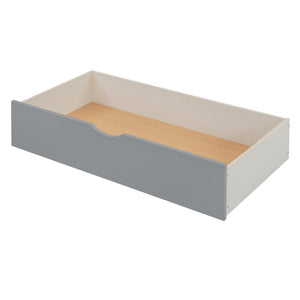 English Elm Full Size Wooden Daybed With Storage Drawers, Integrated Cabinet, And Stylish Gray Finish - Perfect For Any Space! N820S00016E