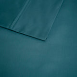 Beautyrest 600 Thread Count Casual Cooling Cotton Blend 4 PC Sheet Set BR20-1922 Teal