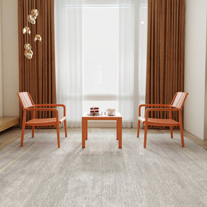 English Elm 2-Piece Pp Single-Seater Chairs & Coffee Table Set – Stylish Indoor/Outdoor Furniture, Easy Setup! W3450P323335