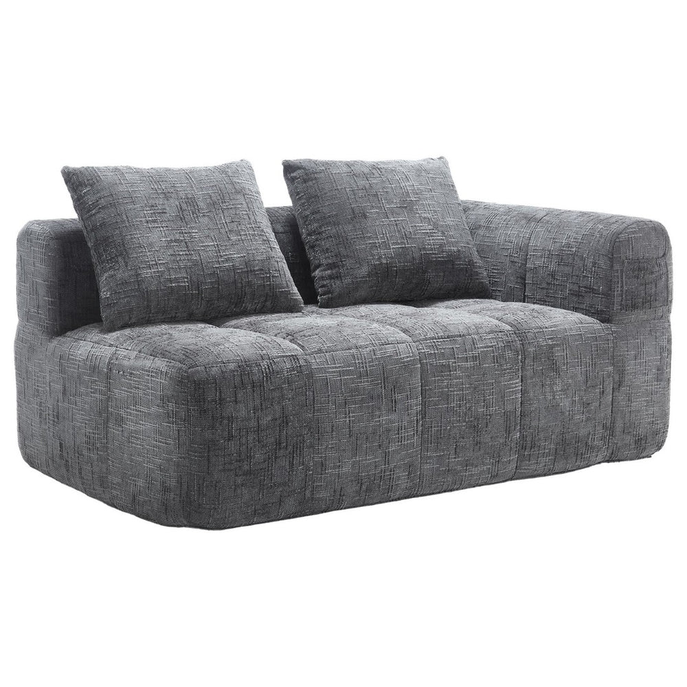 English Elm United Chenille Loveseat Sofa - Cozy Minimalist Modular Sleeper For Small Spaces & Modern Living W1568P255144-GIGA