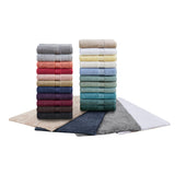 Madison Park Signature 800GSM Transitional 100% Cotton 8 Piece Antimicrobial Towel Set MPS73-195 Coral