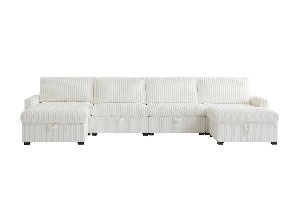 English Elm Living Room Chesterfield Tufted Sofa Set In Soft Chenille Fabric – Elegant, Durable & Easy Care! W1708S00040