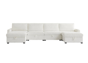 English Elm Living Room Chesterfield Tufted Sofa Set In Soft Chenille Fabric – Elegant, Durable & Easy Care! W1708S00040