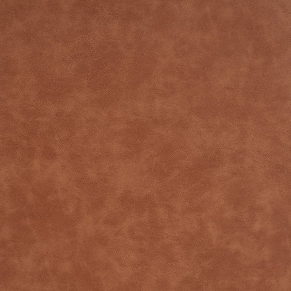 English Elm Christopher Knight Home® - Upholstered Round Ottoman with Faux Leather Upholstery, Dense Foam & Pocket Coil Comfort, 31" Brown,Cognac N757P181733T