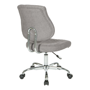 OSP Home Furnishings Sunnydale Office Chair Fog