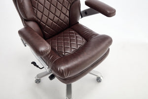 English Elm 500lbs Heavy Duty Executive Chair Wide Spring Seat Ergonomic High Back Home Office W5201P419026