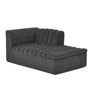 English Elm 106" Modular L-shaped Sectional Sofa Plush Chenille Low-profile Design for Living Room W1413S00122