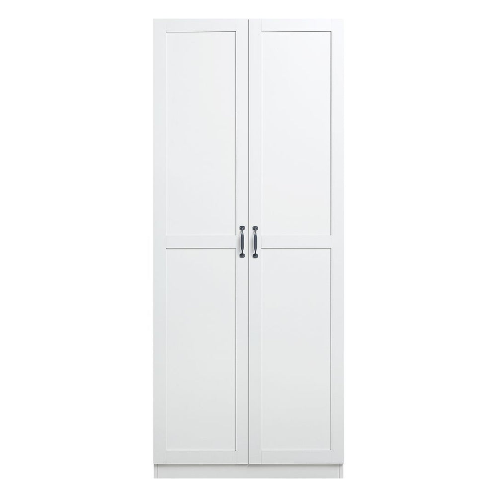 Manhattan Comfort Hopkins Modern Wardrobe White 2GLF-WH