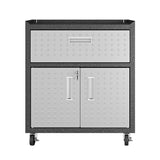 Manhattan Comfort Fortress Modern Garage Cabinet Grey 2GMCC