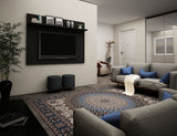 Manhattan Comfort Tribeca Mid-Century Modern TV Panel Black 2PMC70