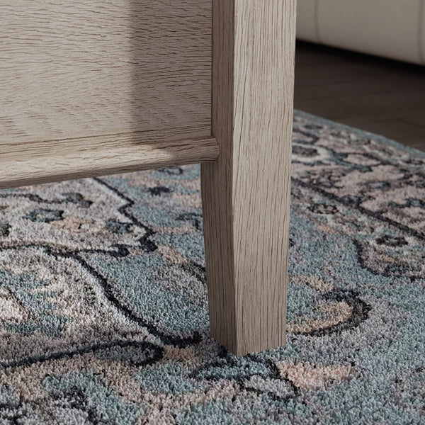 English Elm Lift-Top Coffee Table With Brown Oak Finish – Versatile Storage & Stylish Design For Small Spaces B356P367852