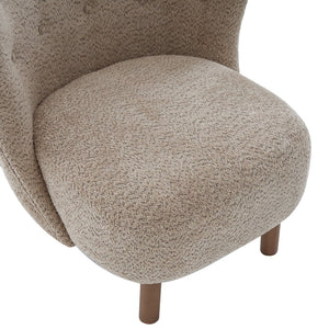 English Elm Swivel Club Chair Barrel Back Faux Leather 360 Degree Turn Living Room Accent Light Brown,Walnut N776P246078B