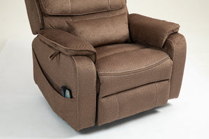 English Elm Lounge Electric Lift Chair With Full Recline, Massage, Heating & Storage For Ultimate Comfort W547S00057