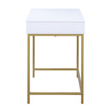 OSP Home Furnishings Modern Life Desk White