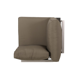 English Elm Christopher Knight Home® - Sterling Modern Corner & Coffee Table – Durable Aluminum, Khaki Finish, Versatile For Small Spaces 68939.00GRY