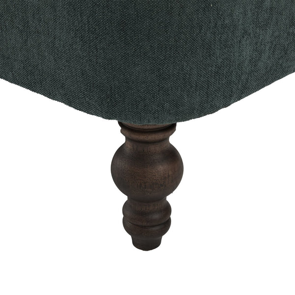 English Elm UNITED Oversized Chaise Lounge Sofa Bed with Solid Wood Arms, High-Resilience Foam, 800lb Capacity and Storage Pockets Emerald W1568S00207