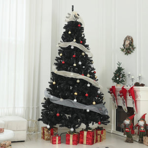 English Elm Homcom 9Ft Tall Unlit Artificial Christmas Tree With 2132 Branch Tips, Easy Setup, Holiday Décor W2225P229284