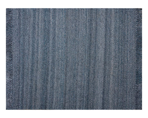 Sunpan Lindau Hand-Woven Rug - Sustainable Teal Beauty Crafted from Recycled PET Yarn by Skilled Artisans 9' X 12'