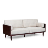 Christopher Knight Home® - Noble House - Sofia Mid-Century Modern Upholstered 3 Seater Sofa