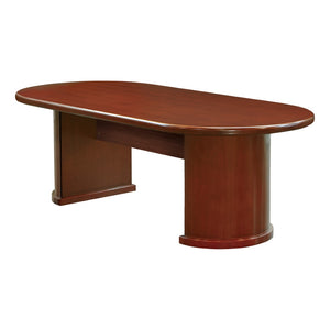 OSP Home Furnishings Sonoma Racetrack Conference Table Seats Ten with Integrated Cable Management Grommets SON60