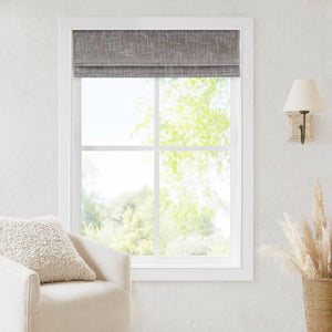 English Elm 1 Blackout Cordless Roman Shade 27x64 Inch Thermal Light-Blocking Window Treatment for Privacy Comfort Grey 4.96 L x 9.25 W x 8.07 H B035P319850