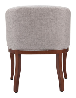Serasa Dining Chair Gray 109978 Zuo Modern