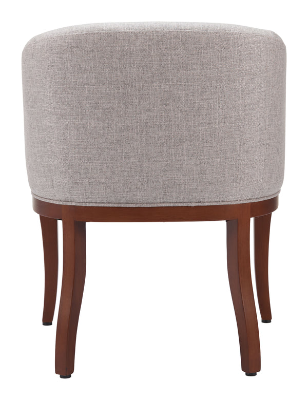 Serasa Dining Chair Gray 109978 Zuo Modern