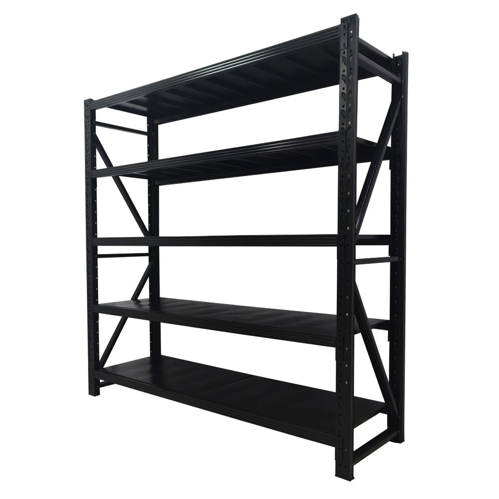 English Elm Five-tier Adjustable Metal Shelving Unit for Garage Warehouse and Basement Storage W3752S00027