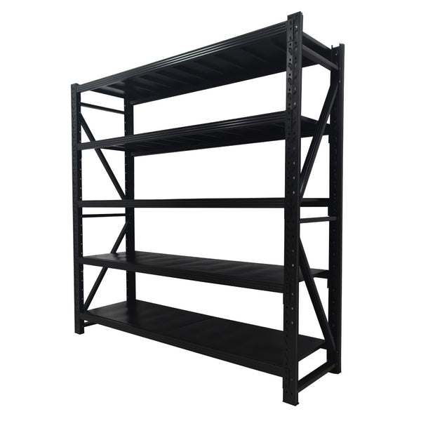 English Elm Five-tier Adjustable Metal Shelving Unit for Garage Warehouse and Basement Storage W3752S00027