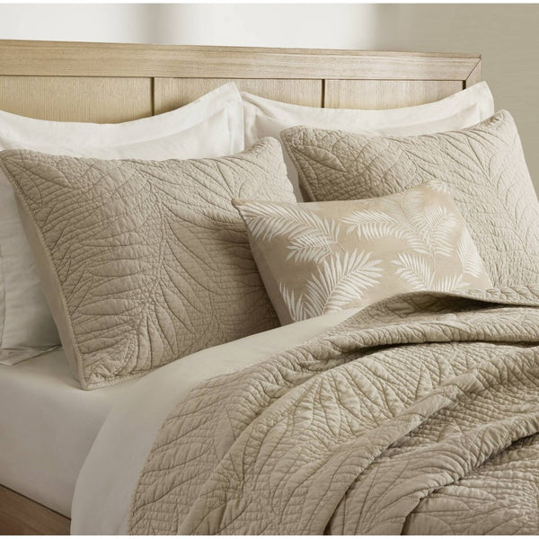 English Elm King Stone Washed Cotton Quilt Set Breathable Garment Dyed Bedroom Comfort Linen B035P496595