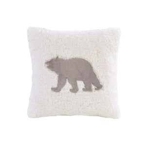 English Elm Full/Queen Plush to Sherpa Comforter Set - Reversible Berber Cozy Down Alternative, Hypoallergenic, OEKO-TEX Certified Grey+Ivory 22.44 L x 20.87 W x 13.39 H B035100468