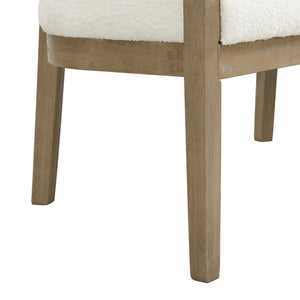 English Elm 47.5" Hand-woven Rattan Loveseat with Open Weave Back and Cushioned Two-seat Comfort Beige,Natural Ash N771P381036A
