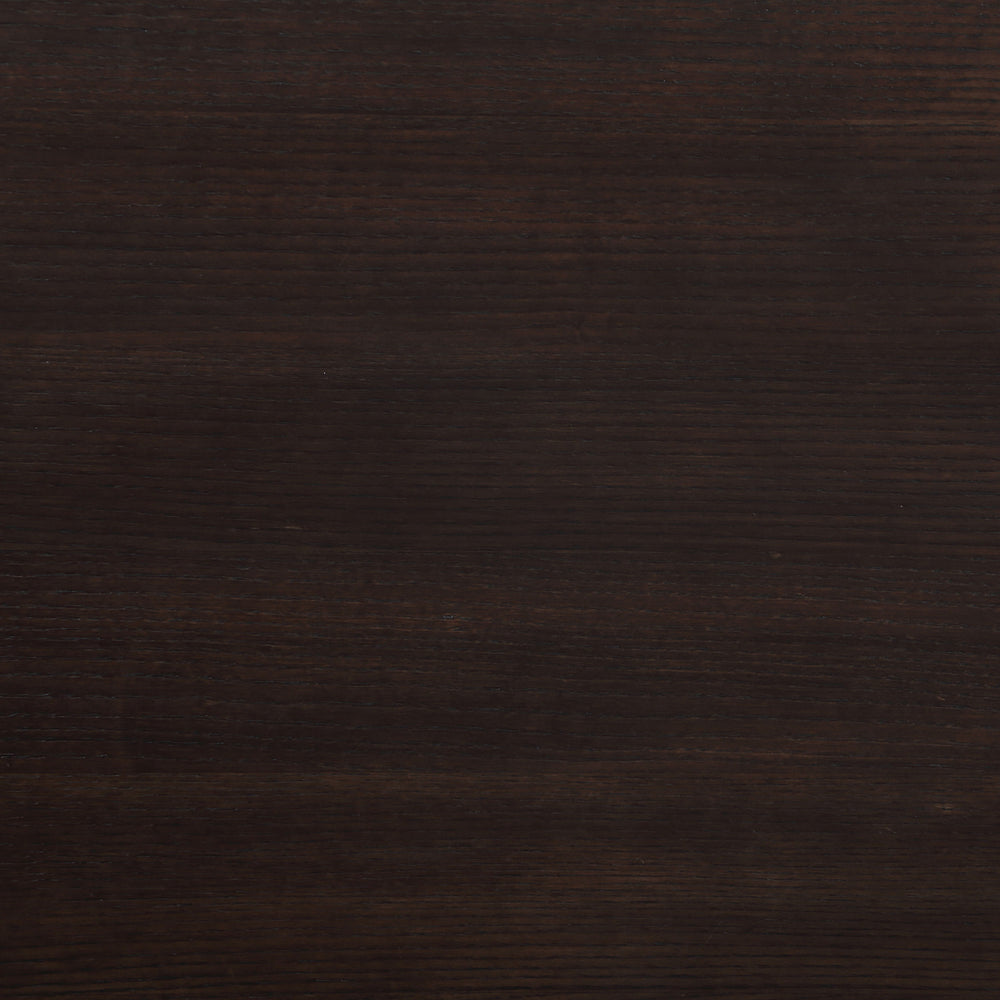 English Elm Niguel Rich Brown 5-Drawer Chest with Silver Knobs & Tapered Legs — Contemporary Bedroom Storage B062P354067