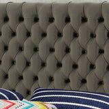 Christopher Knight Home® - Noble House - Jezebel Glam Velvet King/Cal King Headboard