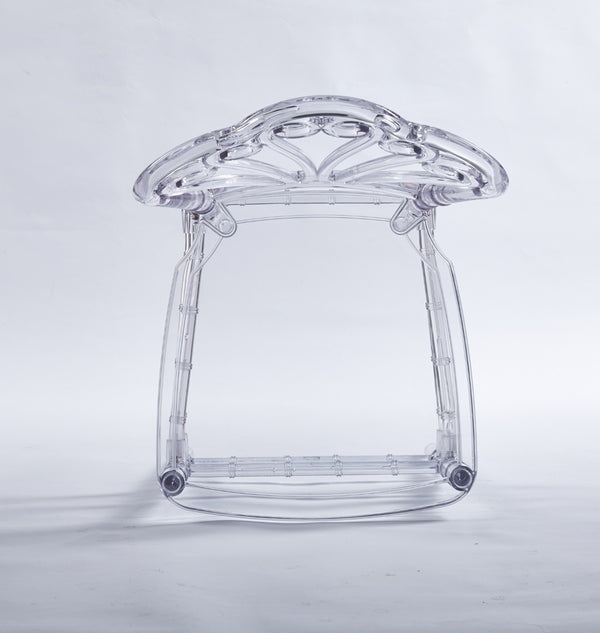 English Elm Wedding Chair Set Of 4 - Clear Plastic Dining Chairs For Elegant Events, Easy Assembly & Comfort W234P194523-GIGA