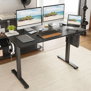 English Elm Stary Electric Standing Desk - Adjustable Height Sit-Stand Home Office Desk With Ergonomic Design T3623P339393-GIGA